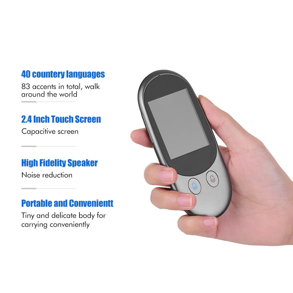 Traductor De 126 Idiomas Con Traducción De Voz instantáneo Con Cámara.