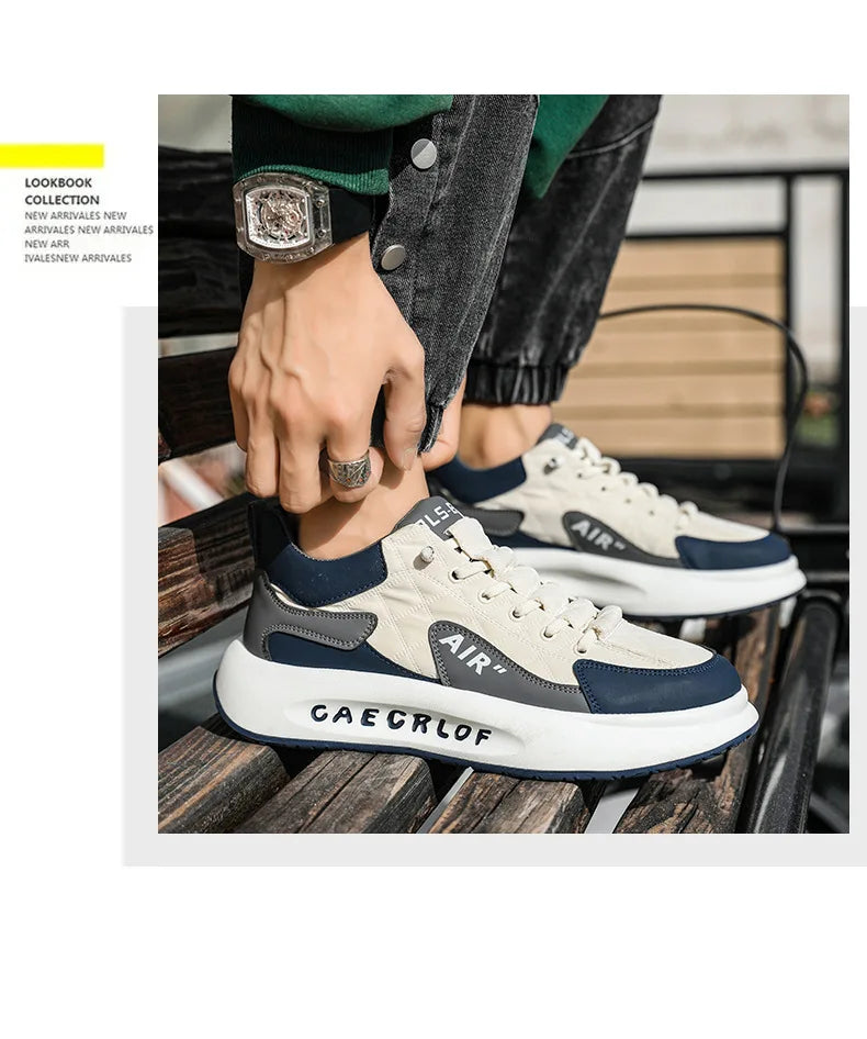 Zapatillas Informales Para Hombre Elegantes y Cómodas De Nueva Moda 2025