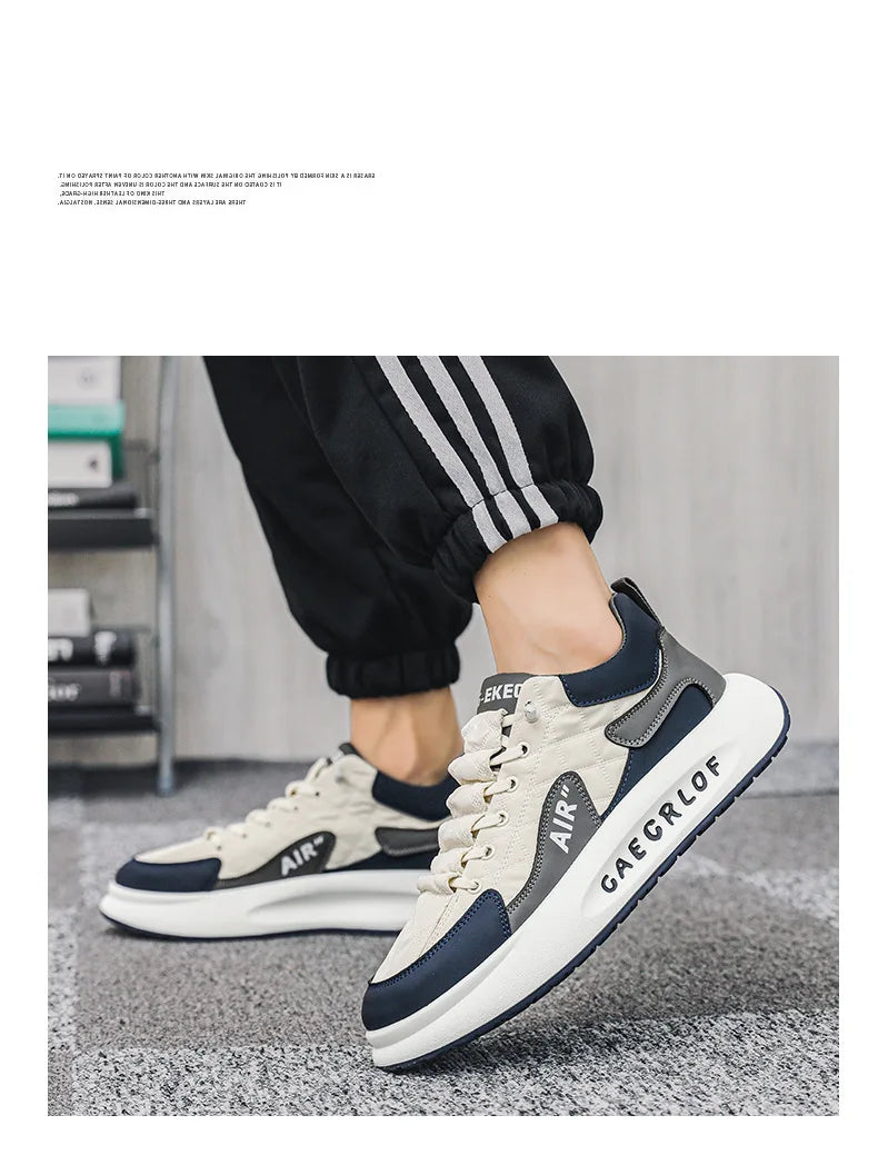 Zapatillas Informales Para Hombre Elegantes y Cómodas De Nueva Moda 2025