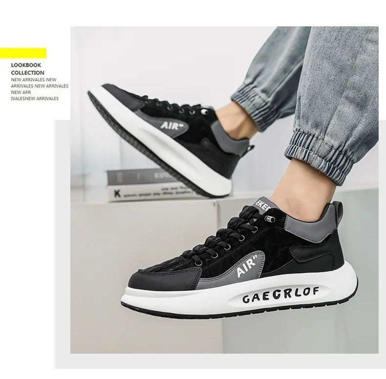 Zapatillas Informales Para Hombre Elegantes y Cómodas De Nueva Moda 2025