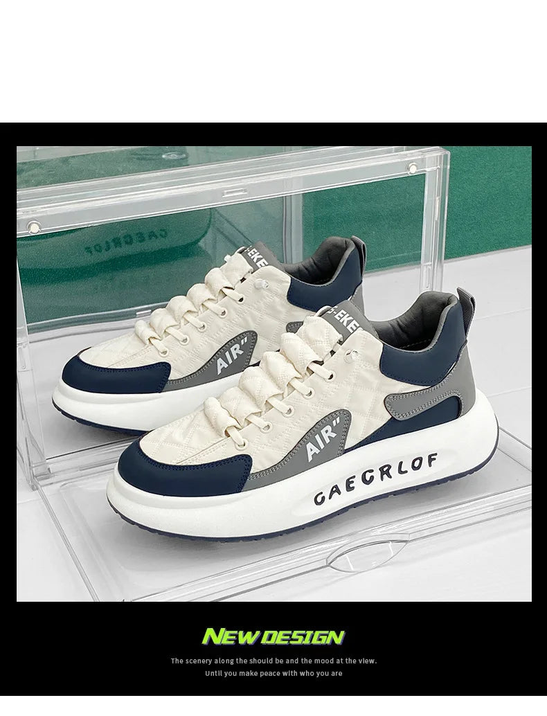 Zapatillas Informales Para Hombre Elegantes y Cómodas De Nueva Moda 2025