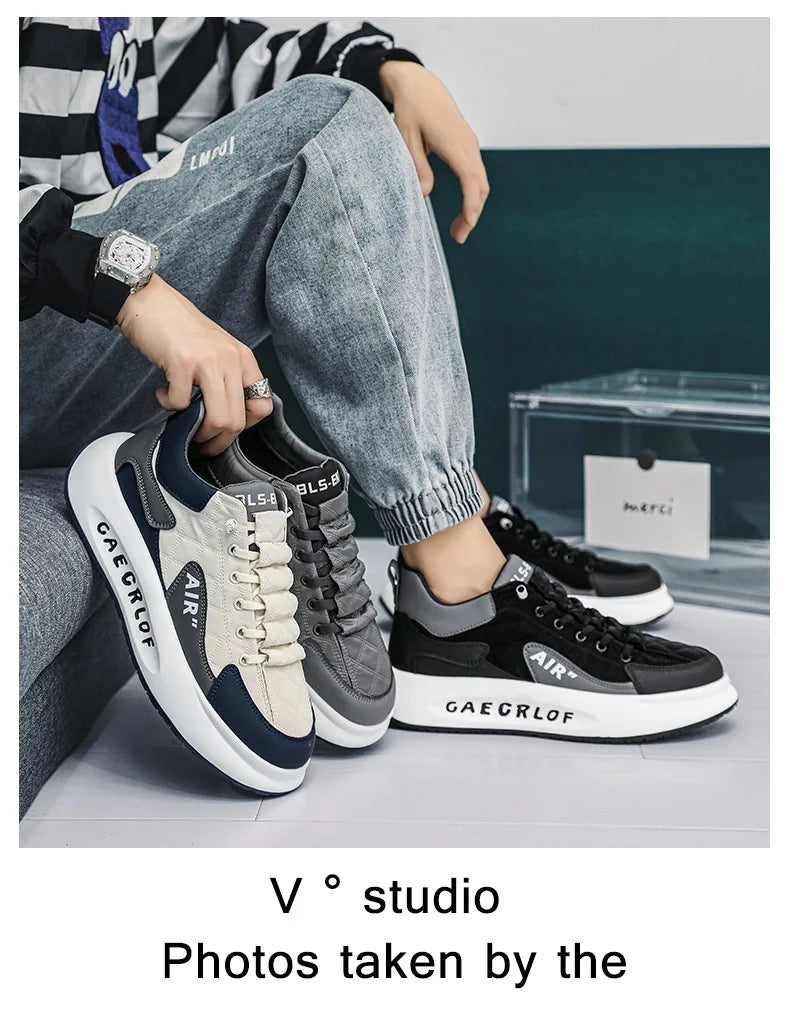 Zapatillas Informales Para Hombre Elegantes y Cómodas De Nueva Moda 2025