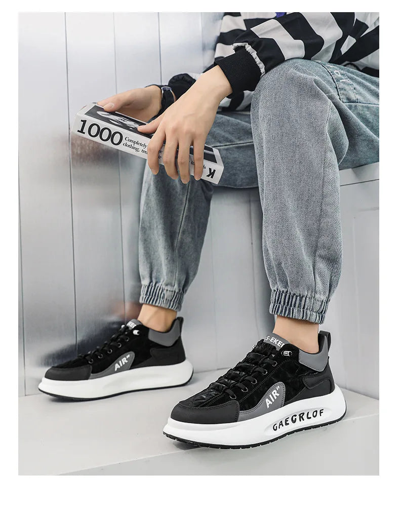 Zapatillas Informales Para Hombre Elegantes y Cómodas De Nueva Moda 2025