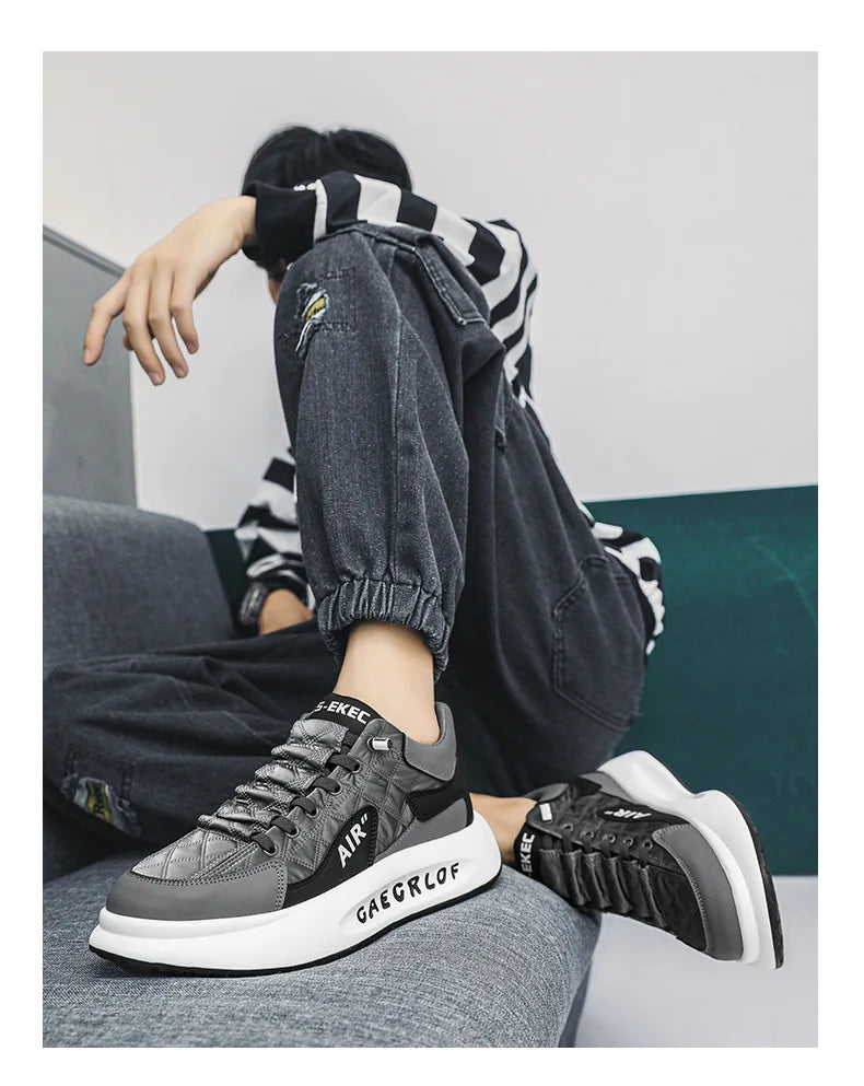 Zapatillas Informales Para Hombre Elegantes y Cómodas De Nueva Moda 2025