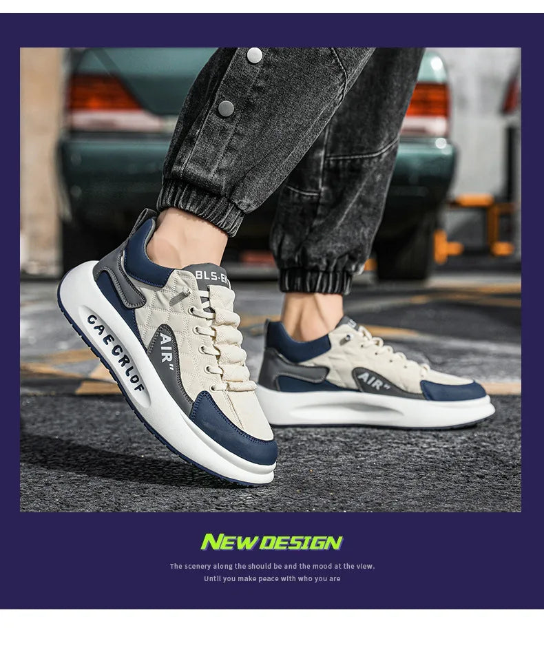 Zapatillas Informales Para Hombre Elegantes y Cómodas De Nueva Moda 2025