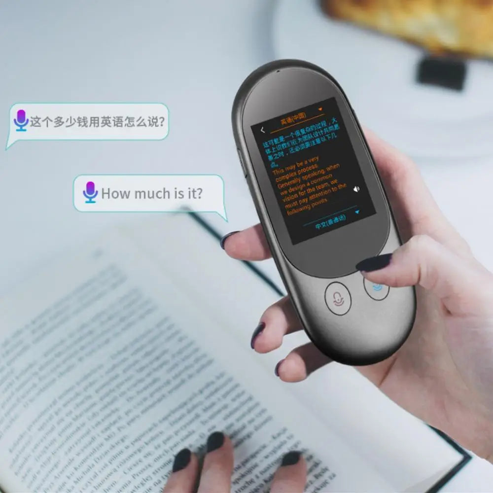 Traductor De 126 Idiomas Con Traducción De Voz instantáneo Con Cámara.
