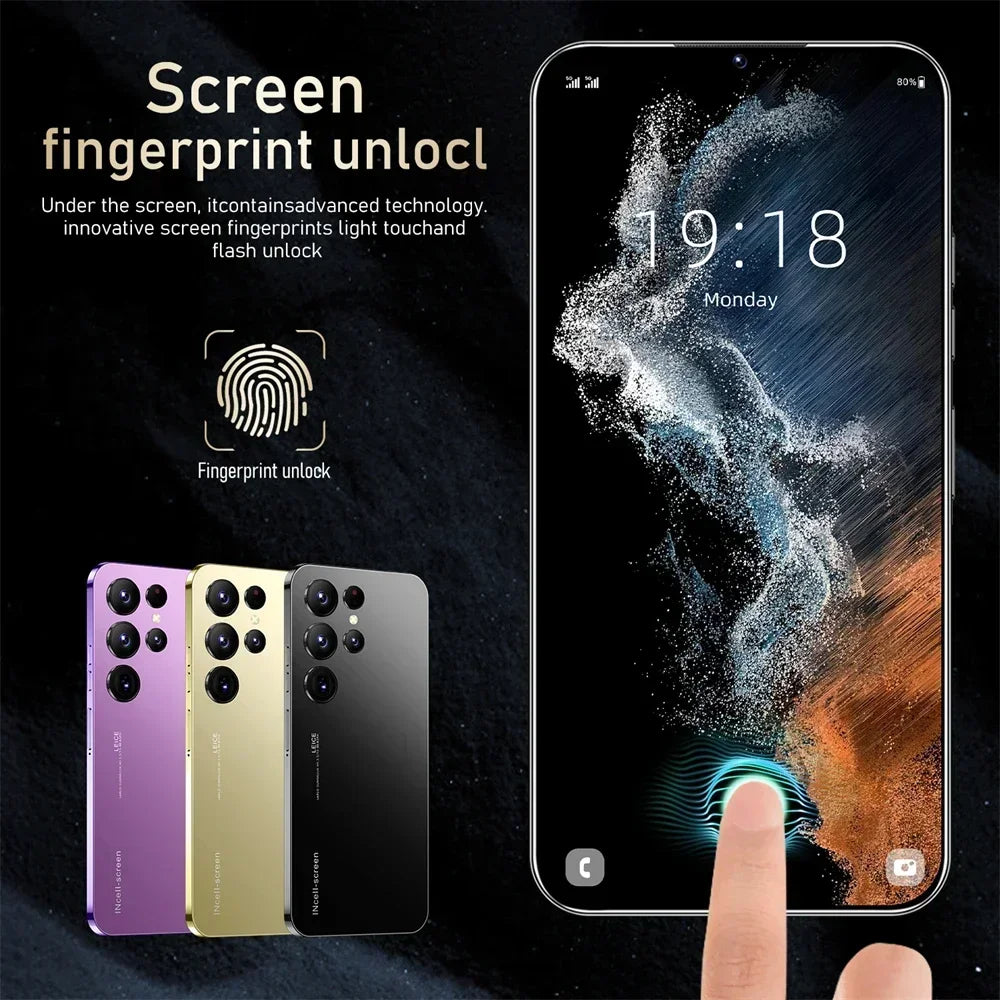 Teléfono Móvil S25 Ultra 7.3" Dual Sim 4G 5G Dual Android 14 Versión Global