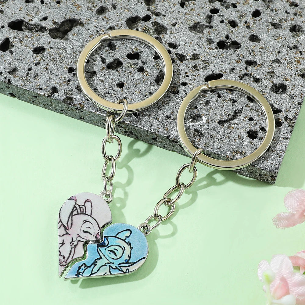 Llaveros Disney Para Parejas de Lilo y Stich