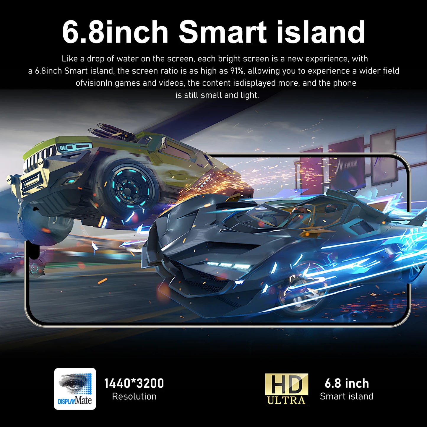 Teléfono Móvil I16 Pro Max 5G Android 14 - Varios Colores