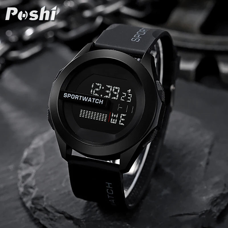 Reloj Deportivo Digital Precios Unisex Para Hombre y Mujer, Cronómetro, Luminoso Con Fecha y Semana, Resistente al agua