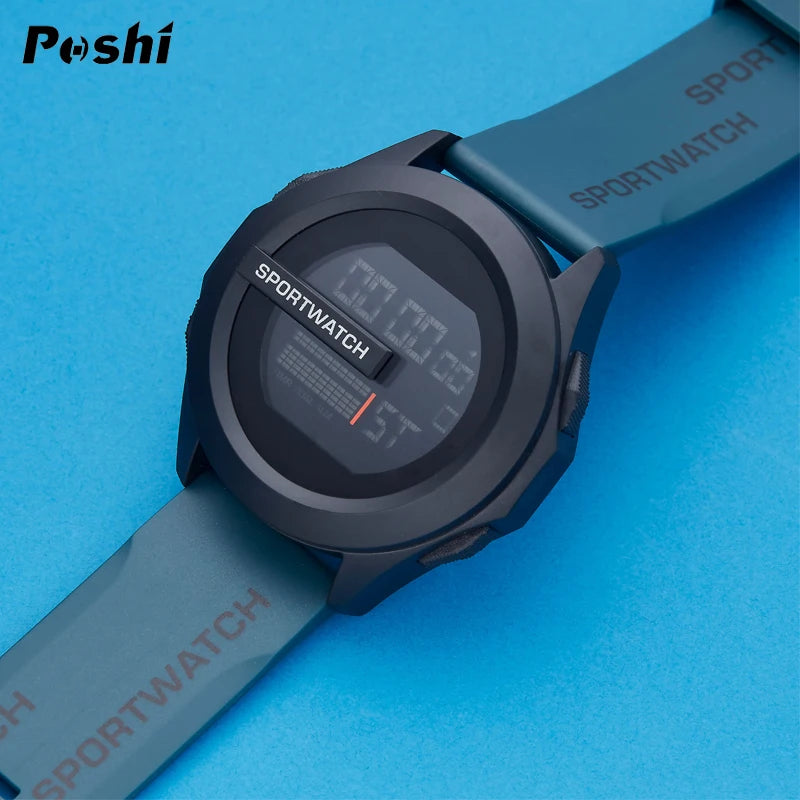 Reloj Deportivo Digital Precios Unisex Para Hombre y Mujer, Cronómetro, Luminoso Con Fecha y Semana, Resistente al agua