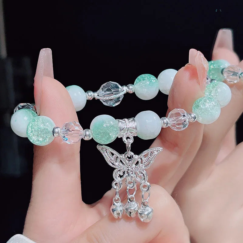 Pulseras Elegantes Elásticas Para Mujer Con Piedras Preciosas