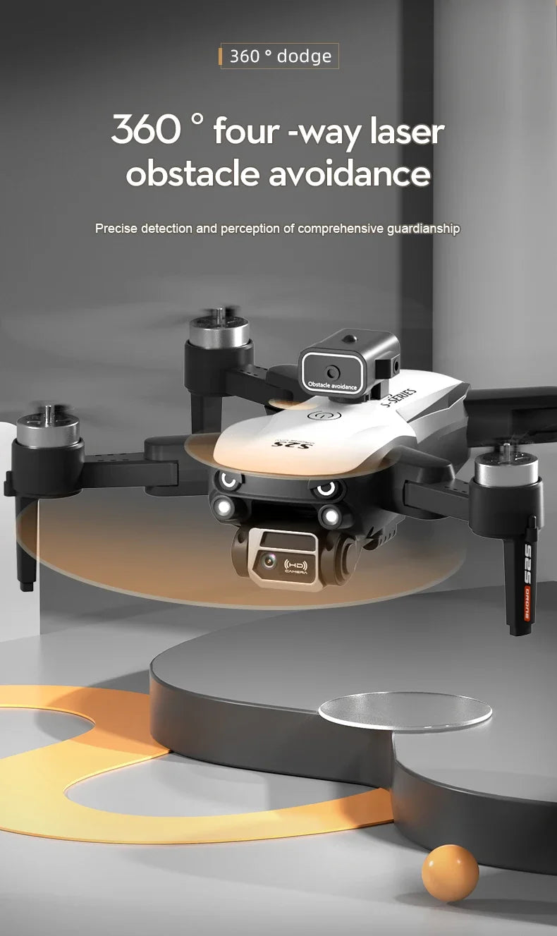 Mini Drone S2S Con Cámara HD Grabación 4K 8K WIFI GPS