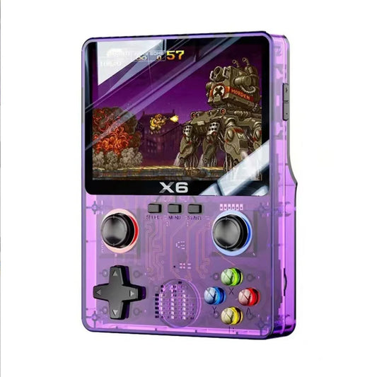 Nueva Consola Retro Portátil X6 Pantalla De 3.5" IPS Con 10.000 Juegos Incluidos.