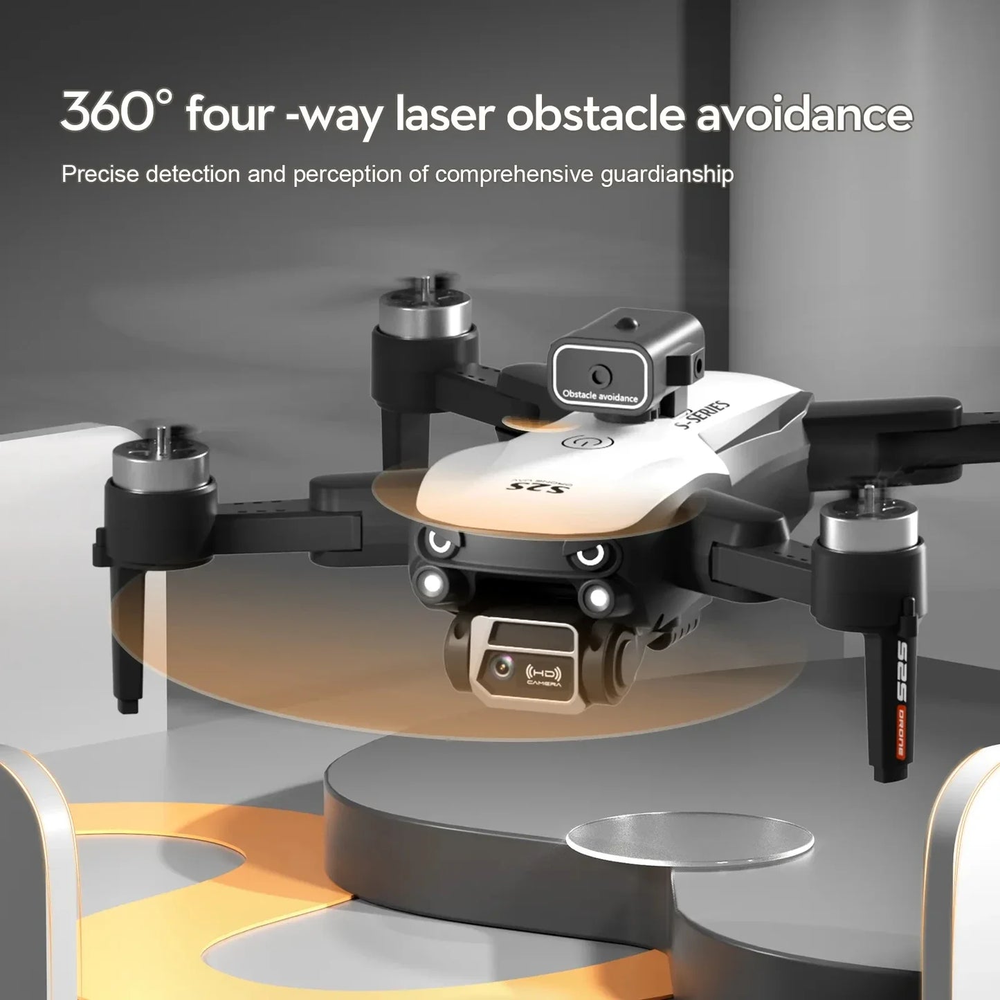 Mini Drone S2S Con Cámara HD Grabación 4K 8K WIFI GPS