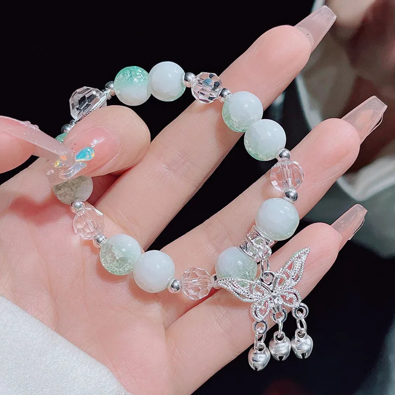Pulseras Elegantes Elásticas Para Mujer Con Piedras Preciosas