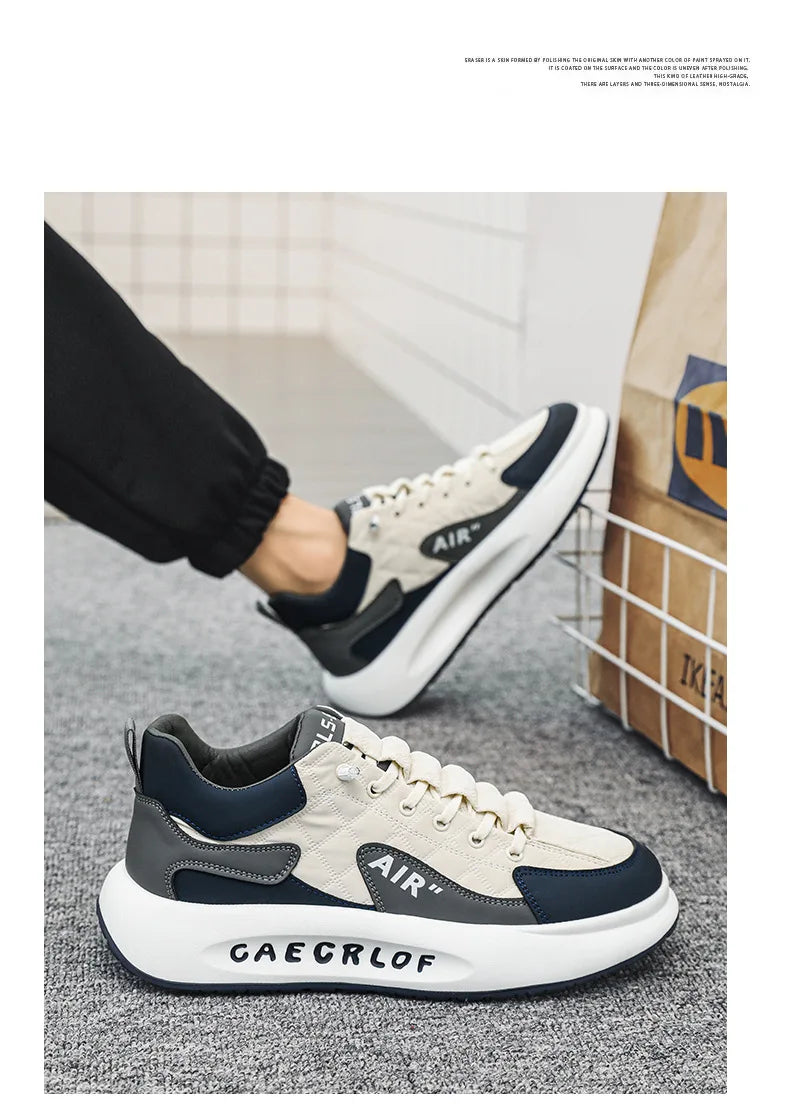 Zapatillas Informales Para Hombre Elegantes y Cómodas De Nueva Moda 2025