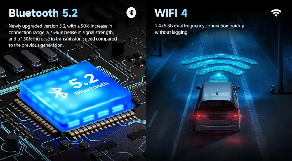NUEVO CarPlay inalámbrico 2 en 1 con IA Android Auto 5G WIFI