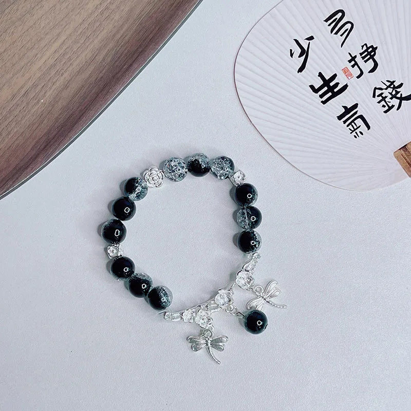 Pulseras Elegantes Elásticas Para Mujer Con Piedras Preciosas
