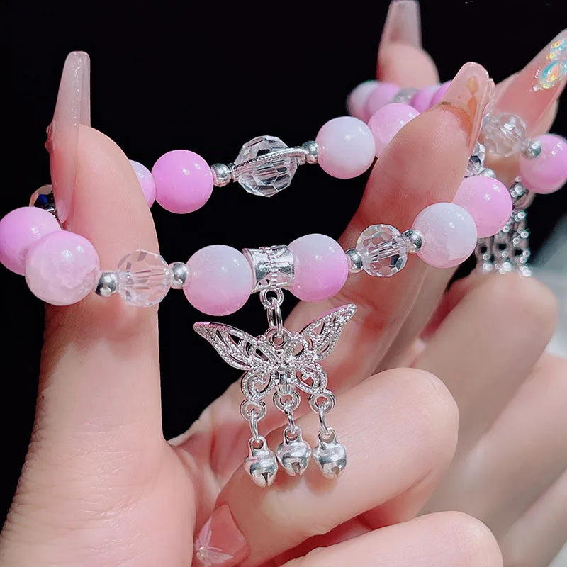Pulseras Elegantes Elásticas Para Mujer Con Piedras Preciosas