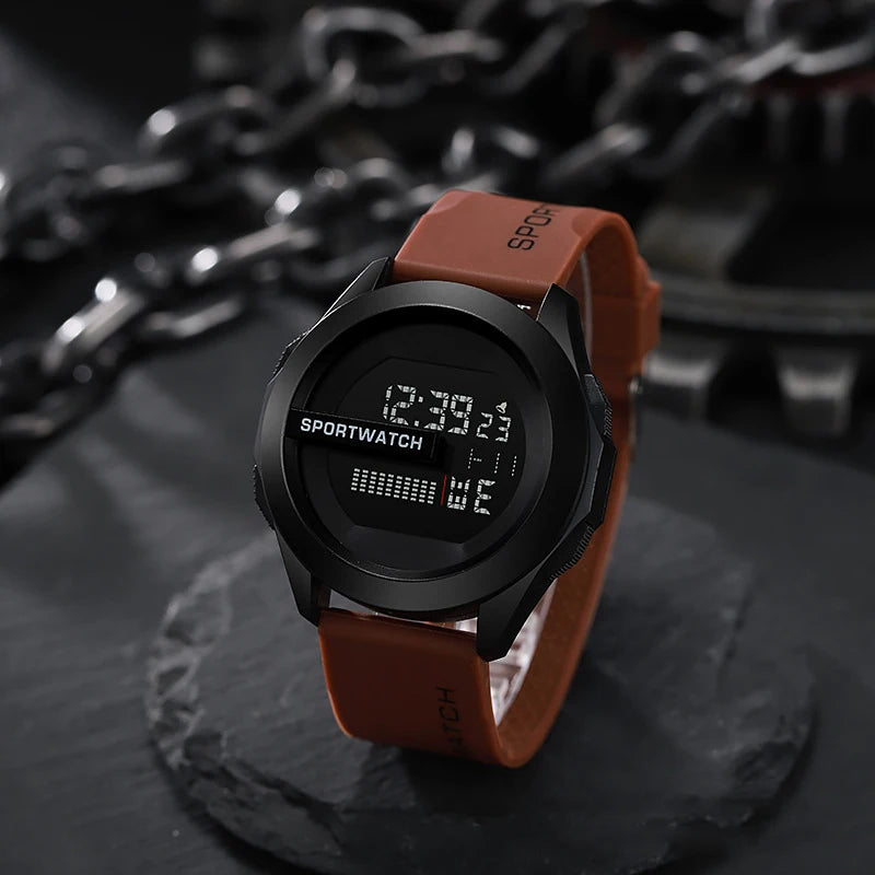 Reloj Deportivo Digital Precios Unisex Para Hombre y Mujer, Cronómetro, Luminoso Con Fecha y Semana, Resistente al agua