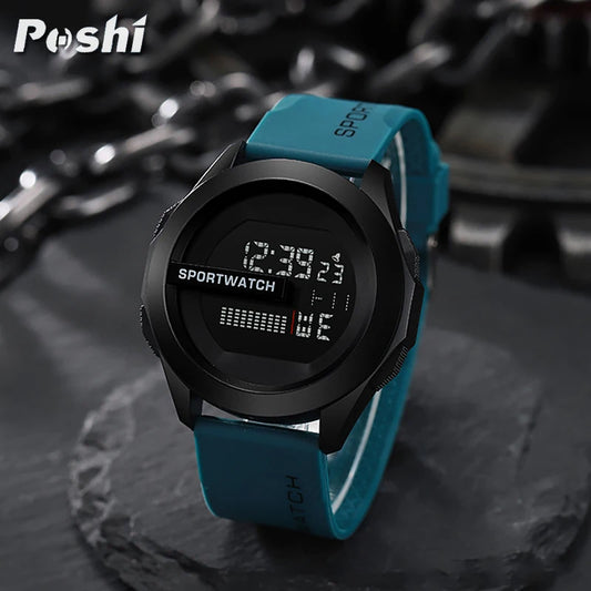 Reloj Deportivo Digital Precios Unisex Para Hombre y Mujer, Cronómetro, Luminoso Con Fecha y Semana, Resistente al agua