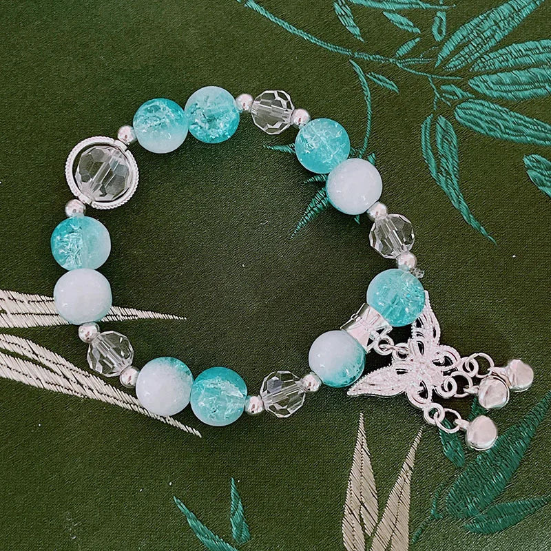 Pulseras Elegantes Elásticas Para Mujer Con Piedras Preciosas