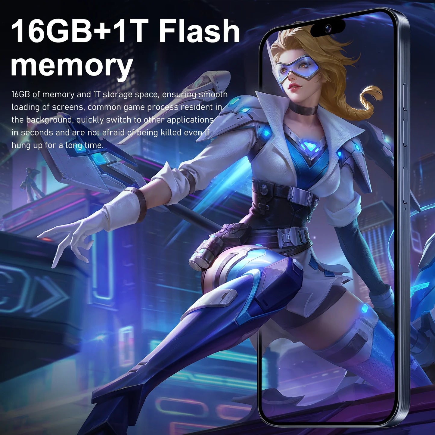Teléfono Móvil I16 Pro Max 5G Android 14 - Varios Colores