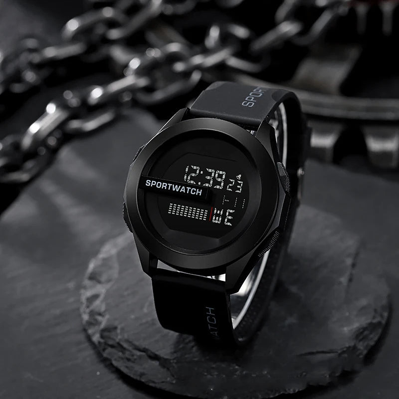 Reloj Deportivo Digital Precios Unisex Para Hombre y Mujer, Cronómetro, Luminoso Con Fecha y Semana, Resistente al agua