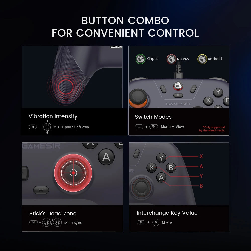 Mando Inalámbrico Universal Con Bluetooth y USB Tipo C - Varios Colores