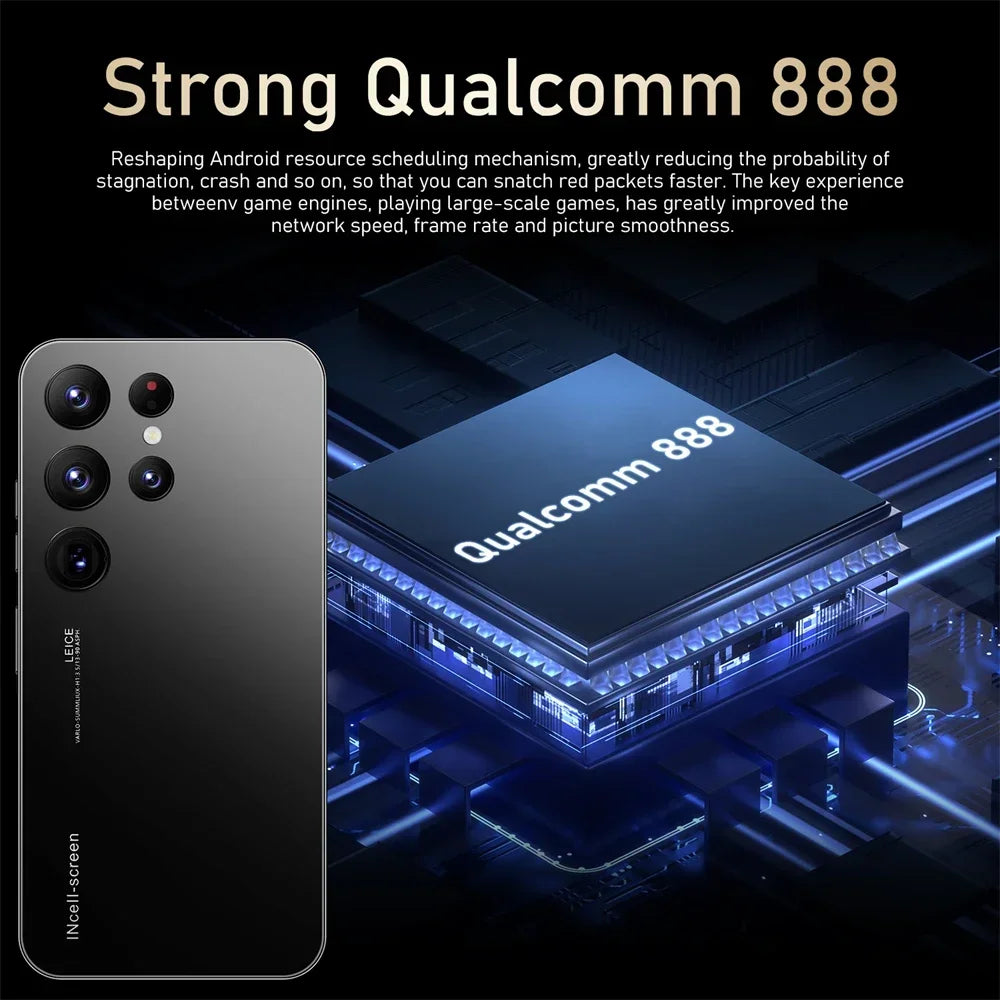 Teléfono Móvil S25 Ultra 7.3" Dual Sim 4G 5G Dual Android 14 Versión Global