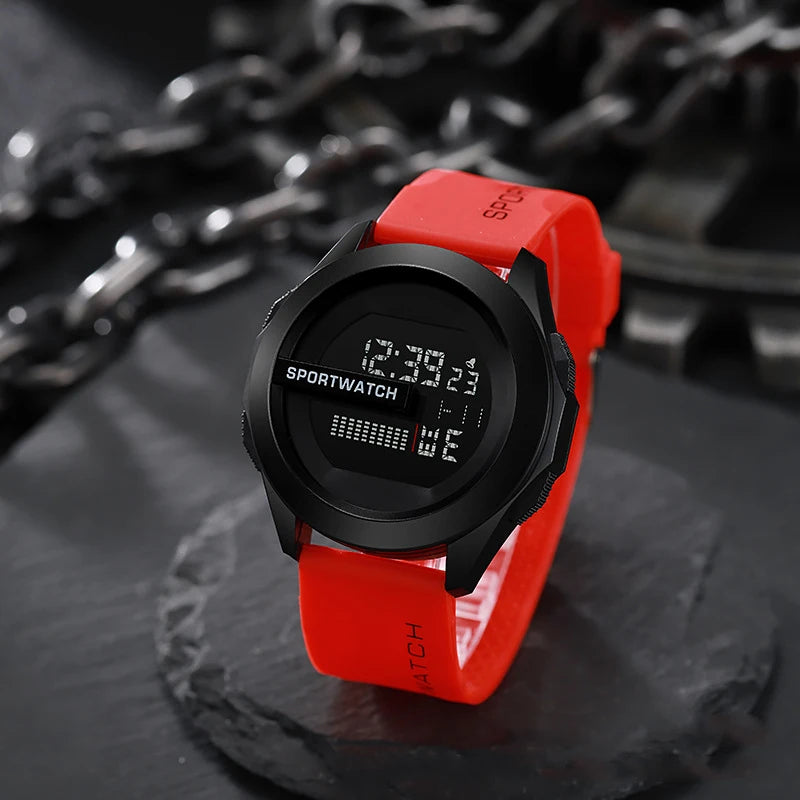 Reloj Deportivo Digital Precios Unisex Para Hombre y Mujer, Cronómetro, Luminoso Con Fecha y Semana, Resistente al agua