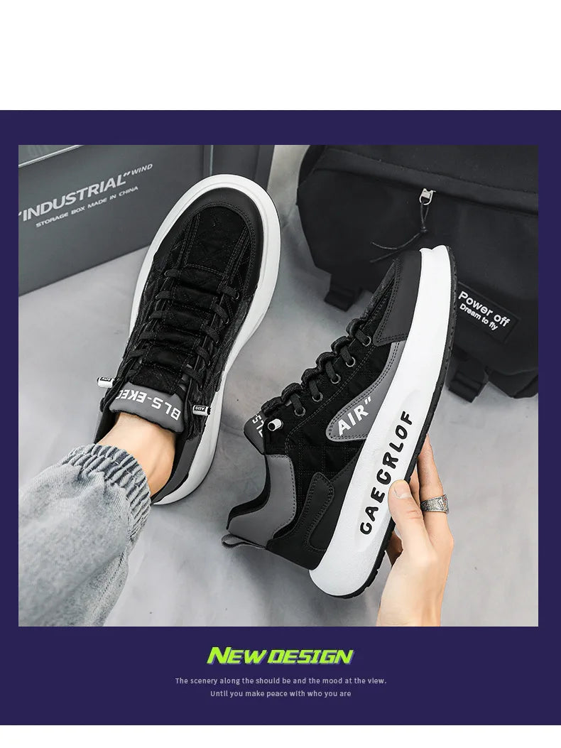 Zapatillas Informales Para Hombre Elegantes y Cómodas De Nueva Moda 2025