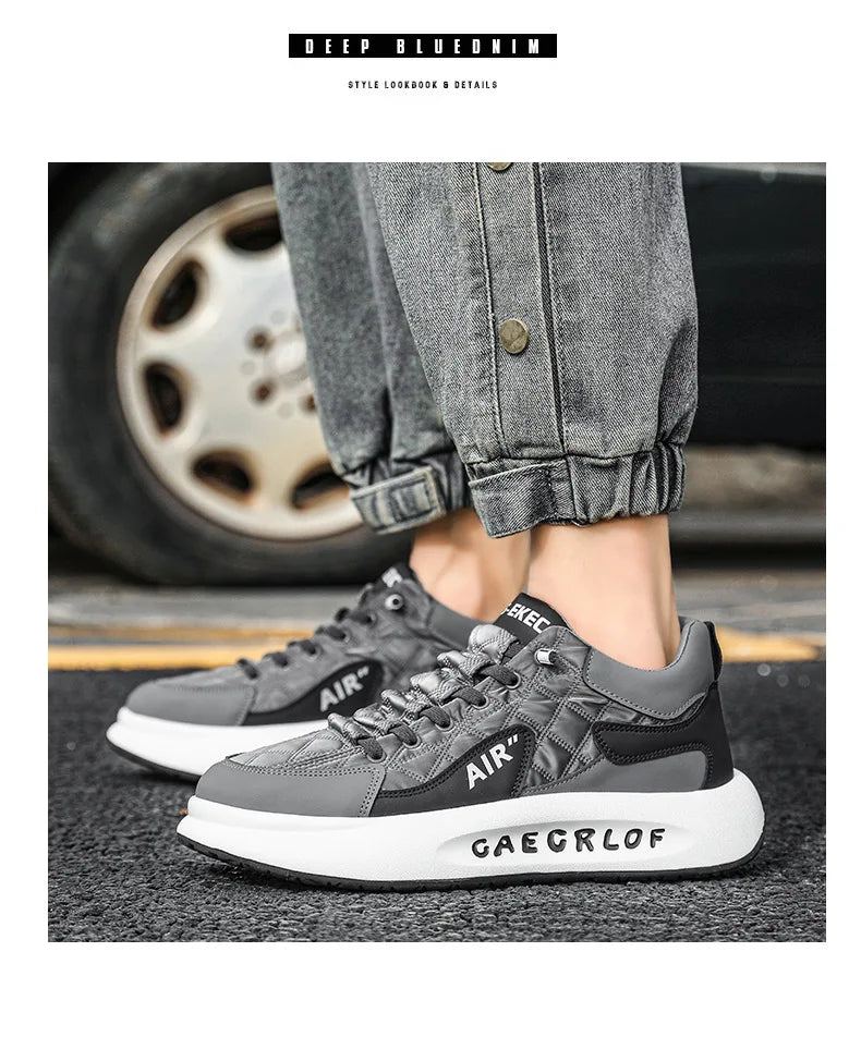 Zapatillas Informales Para Hombre Elegantes y Cómodas De Nueva Moda 2025