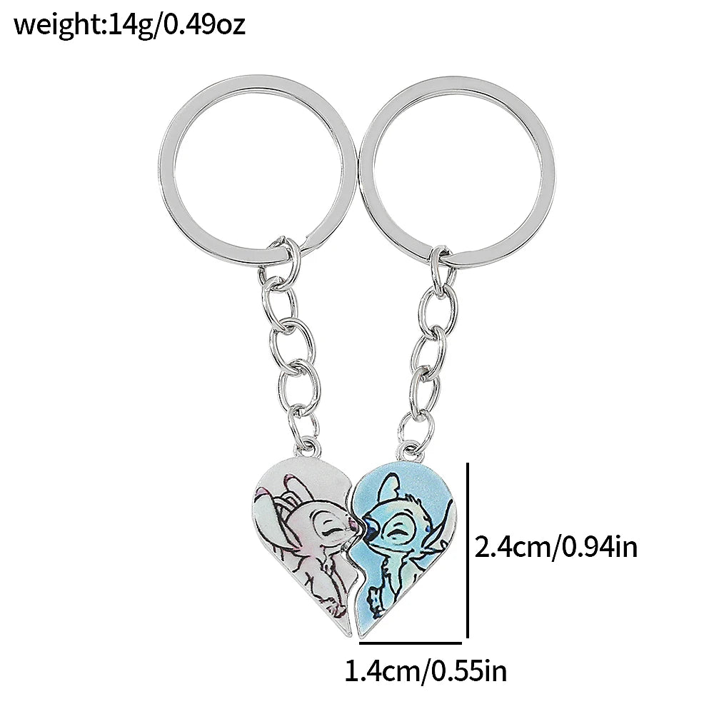 Llaveros Disney Para Parejas de Lilo y Stich