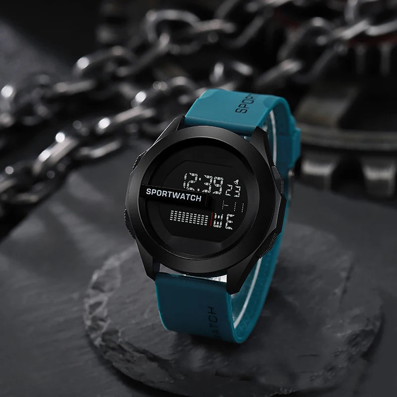 Reloj Deportivo Digital Precios Unisex Para Hombre y Mujer, Cronómetro, Luminoso Con Fecha y Semana, Resistente al agua