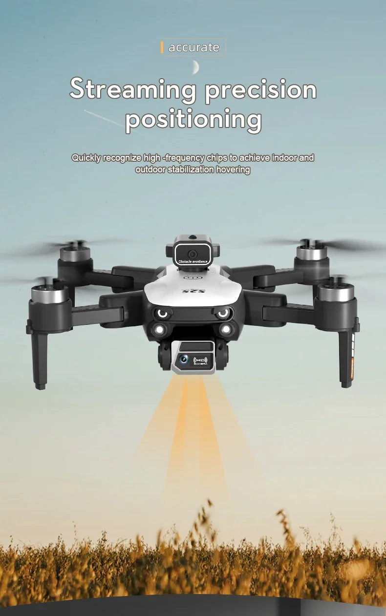Mini Drone S2S Con Cámara HD Grabación 4K 8K WIFI GPS
