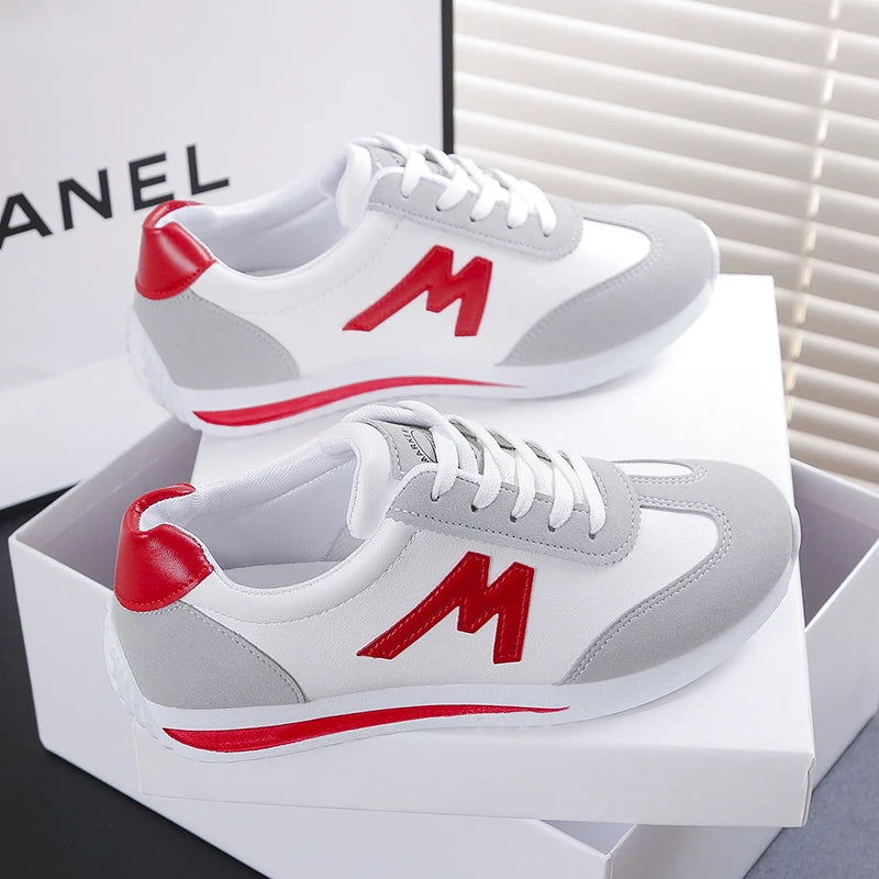 Zapatillas Casuales 2025 Para Mujer y Hombre De Cuero De Alta Calidad Unisex Elegantes