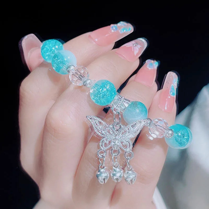 Pulseras Elegantes Elásticas Para Mujer Con Piedras Preciosas