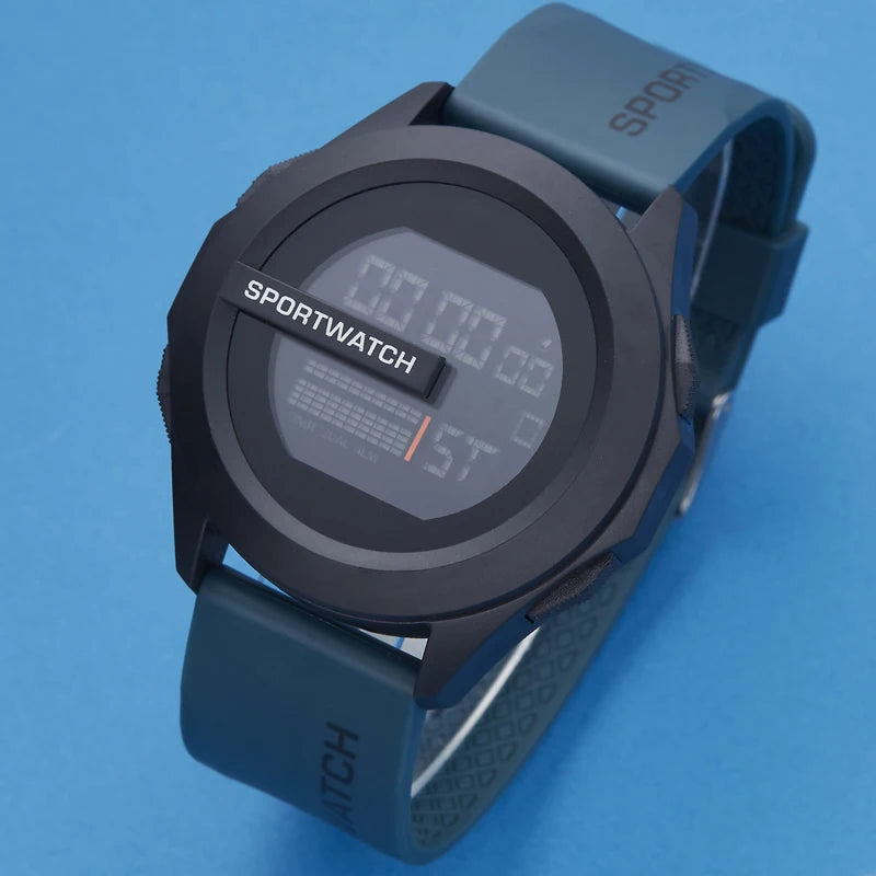 Reloj Deportivo Digital Precios Unisex Para Hombre y Mujer, Cronómetro, Luminoso Con Fecha y Semana, Resistente al agua