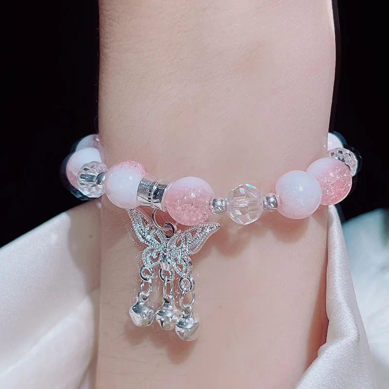 Pulseras Elegantes Elásticas Para Mujer Con Piedras Preciosas