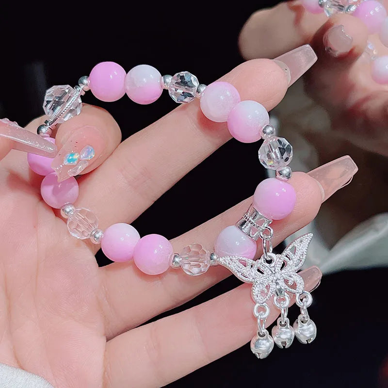 Pulseras Elegantes Elásticas Para Mujer Con Piedras Preciosas