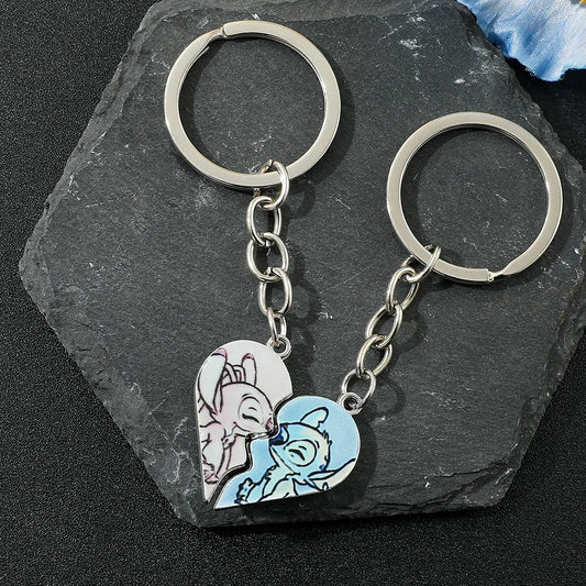 Llaveros Disney Para Parejas de Lilo y Stich