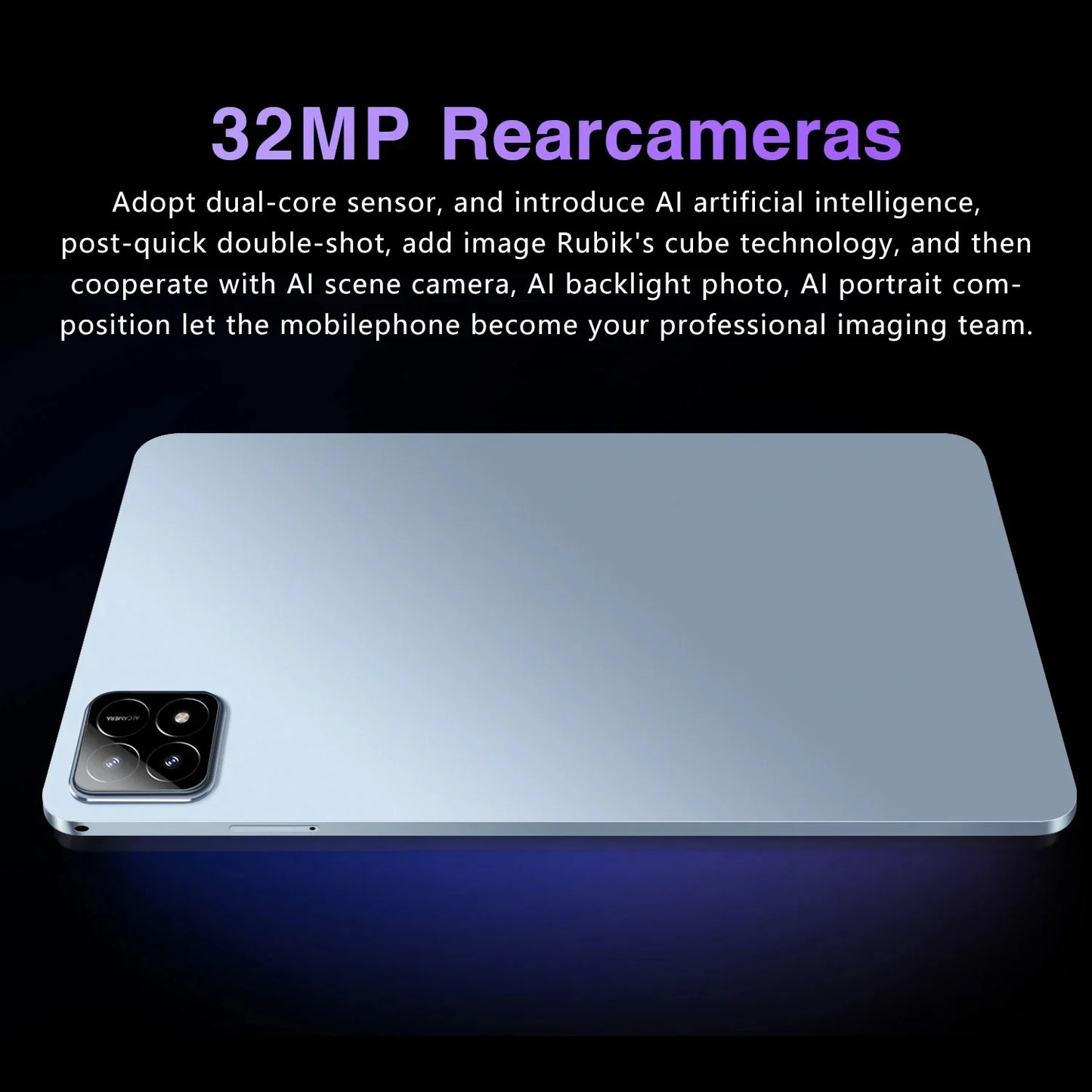 Tablet PAD 7S Pro De 11"HD Versión Global 2025 Snapdragon 5G Wifi y Dual SIM
