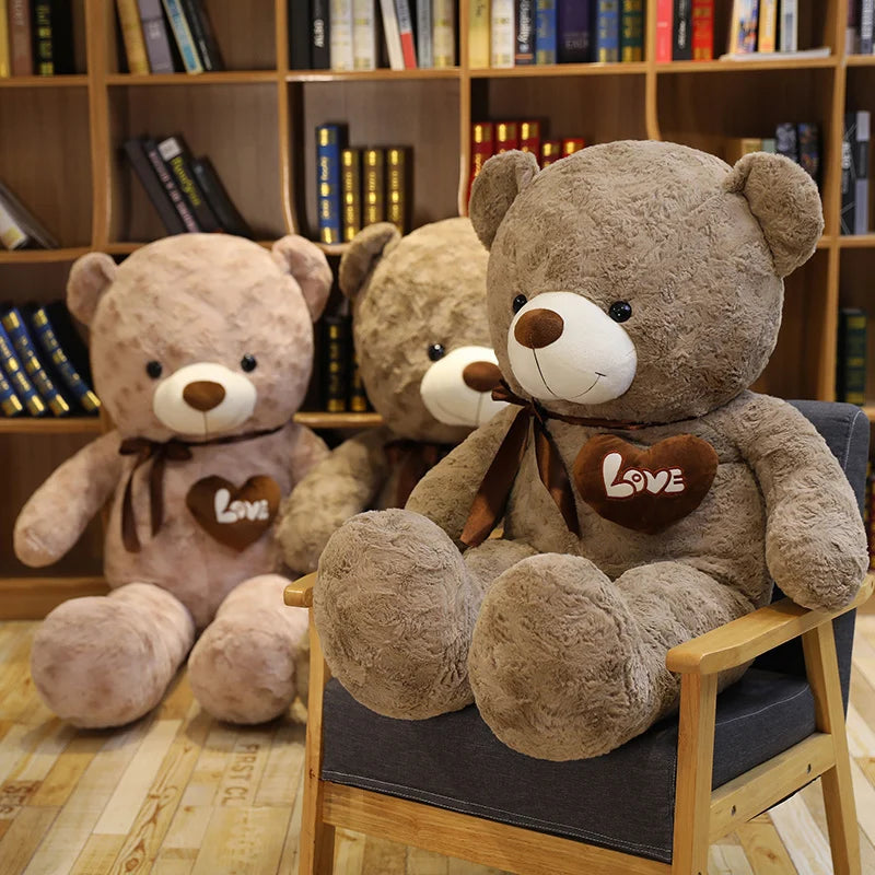 Bonito Oso De Peluche Nuevo De Alta Calidad De 60cm En 2 Colores Ideal Para Ti o Para Regalar.