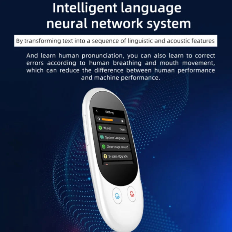 Traductor De 126 Idiomas Con Traducción De Voz instantáneo Con Cámara.
