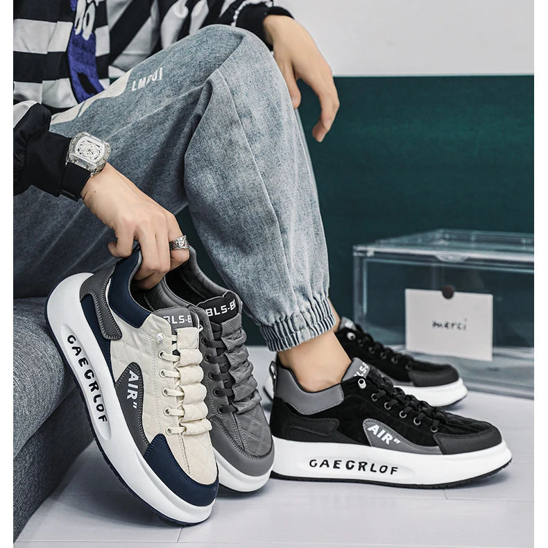 Zapatillas Informales Para Hombre Elegantes y Cómodas De Nueva Moda 2025