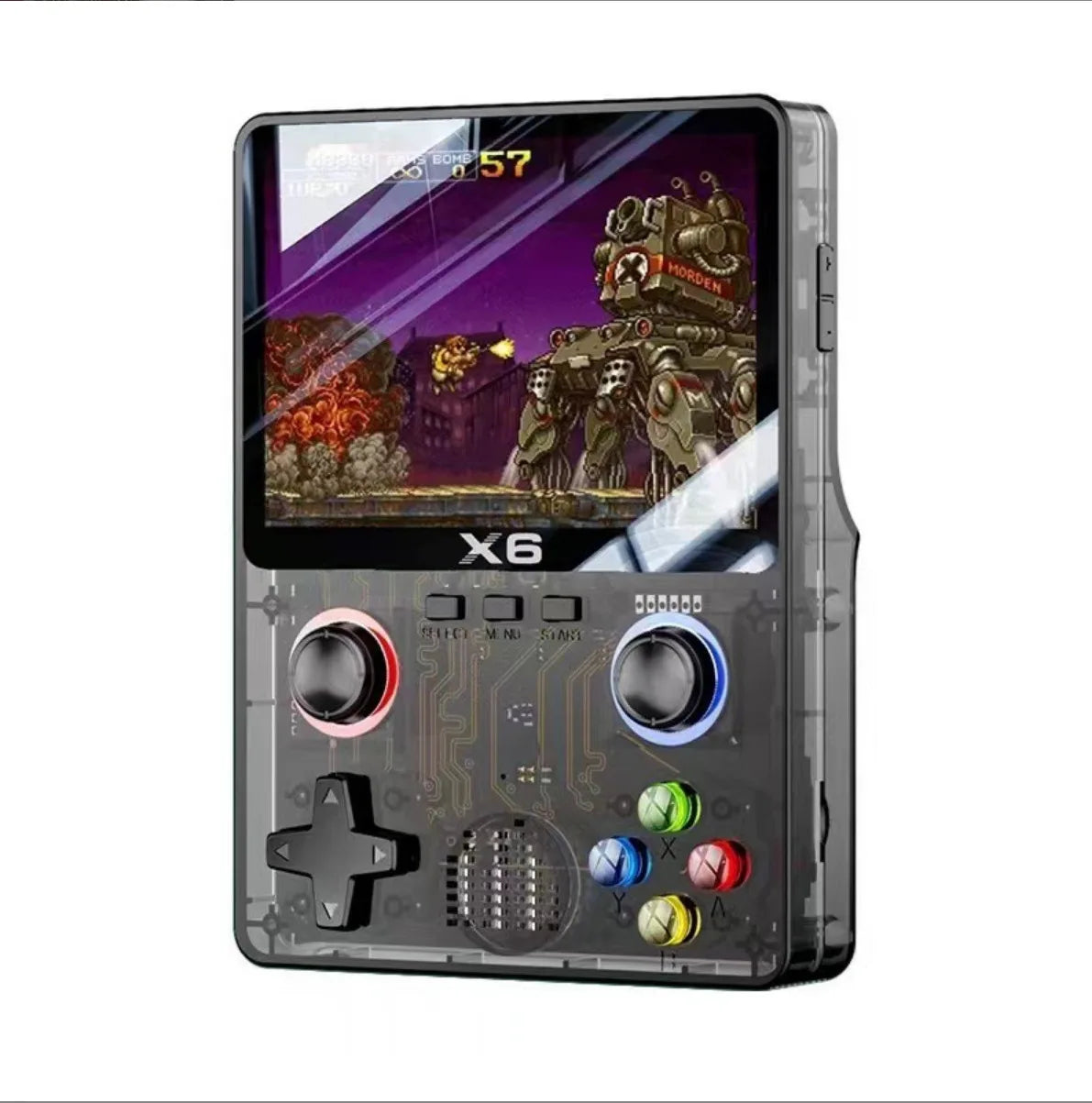 Nueva Consola Retro Portátil X6 Pantalla De 3.5" IPS Con 10.000 Juegos Incluidos.