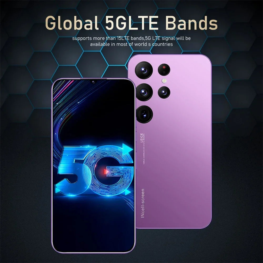Teléfono Móvil S25 Ultra 7.3" Dual Sim 4G 5G Dual Android 14 Versión Global